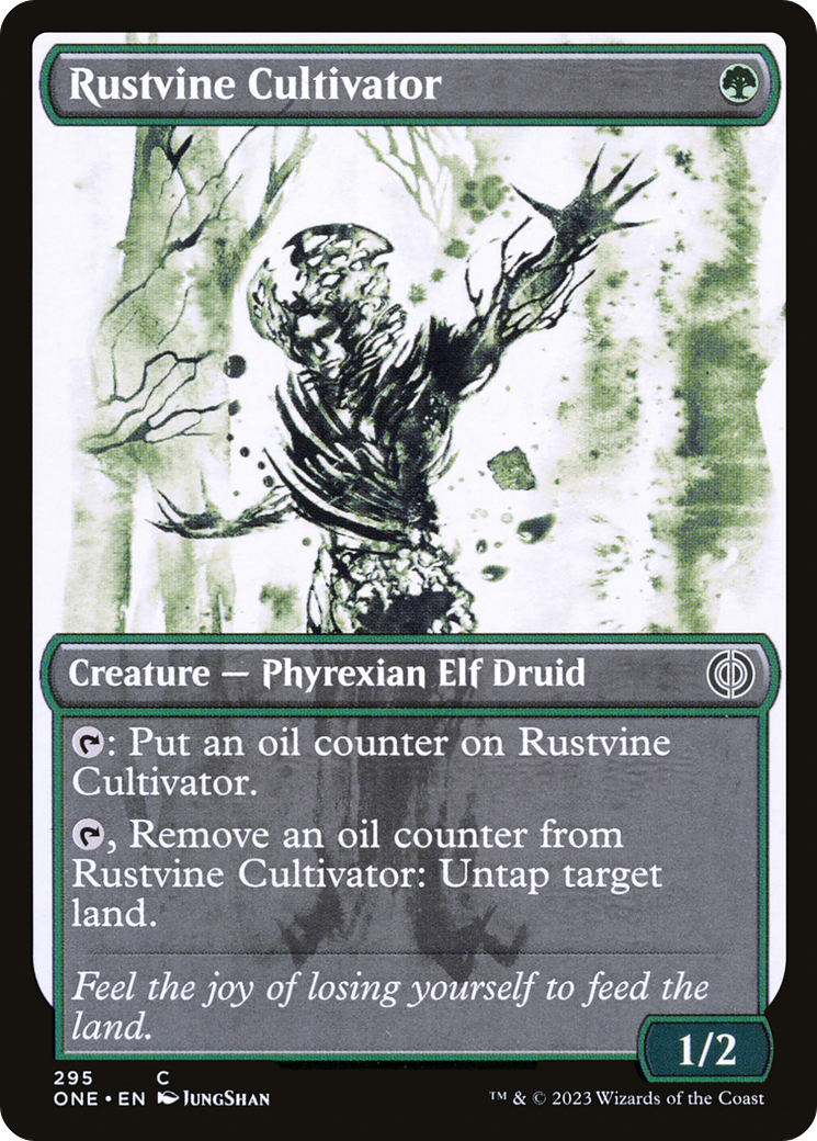 Rustvine Cultivator (Showcase) (ONE-295) [Phyrexia: All Will Be One]