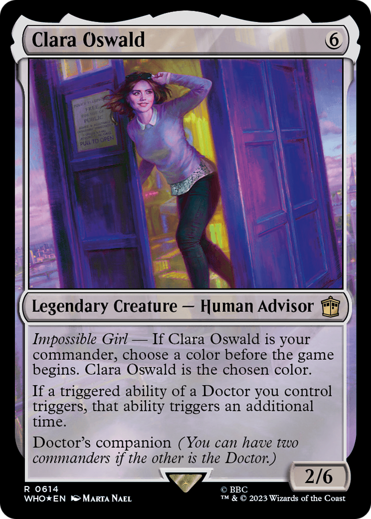 Clara Oswald (WHO-614) [Doctor Who] Foil