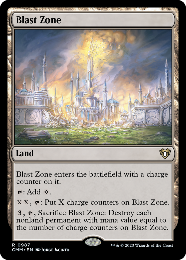 Blast Zone (CMM-987) [Commander Masters]