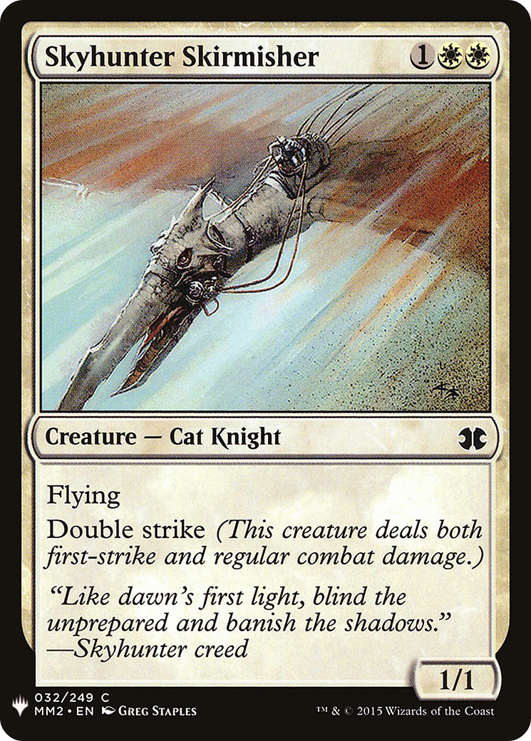 Skyhunter Skirmisher (LIST-MM2-32) [The List]
