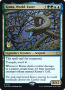 Koma, World-Eater (PRE-121S) [Foundations Promos] Foil