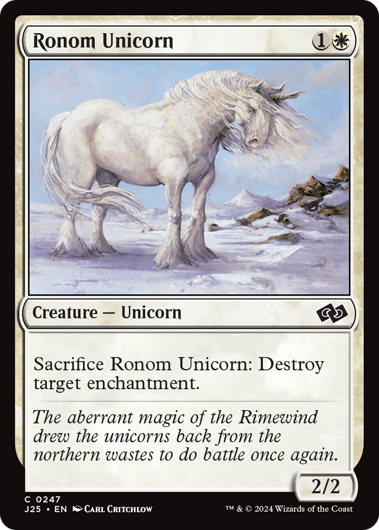 Ronom Unicorn (J25-247) [Foundations Jumpstart]