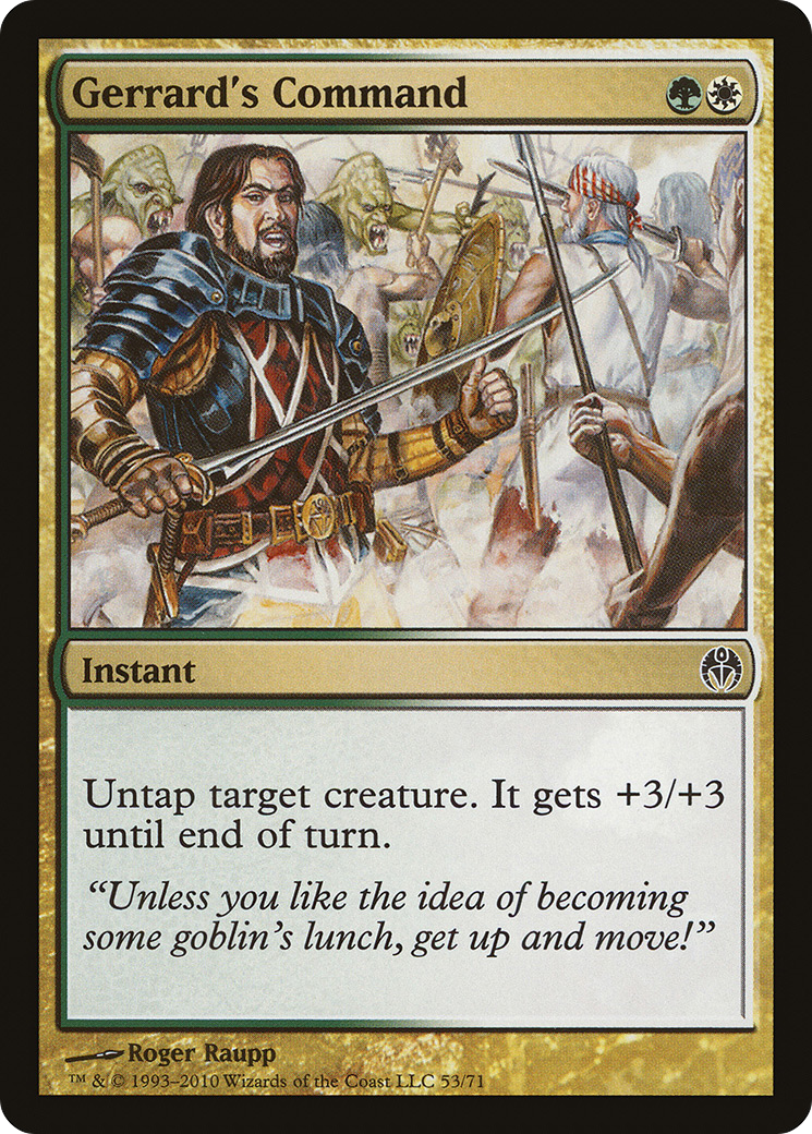 Gerrard's Command (DDE-053) [Duel Decks: Phyrexia vs. the Coalition]
