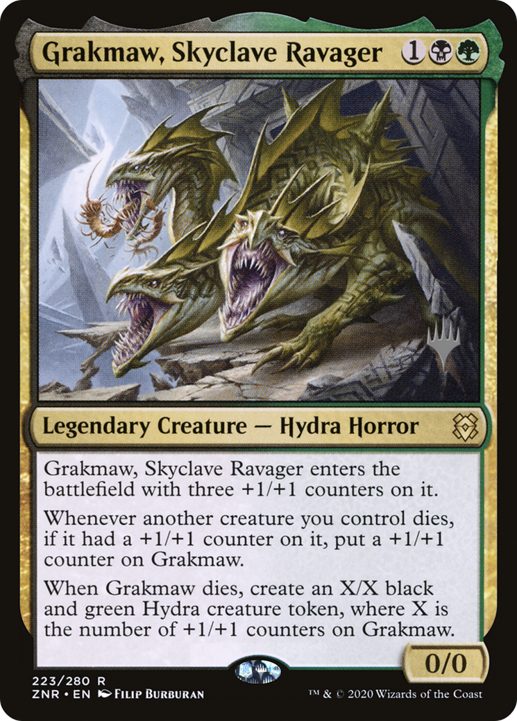 Grakmaw, Skyclave Ravager (PPZNR-223P) [Promo Pack: Zendikar Rising Promos]
