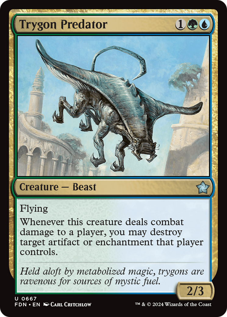 Trygon Predator (FDN-667) [Foundations]
