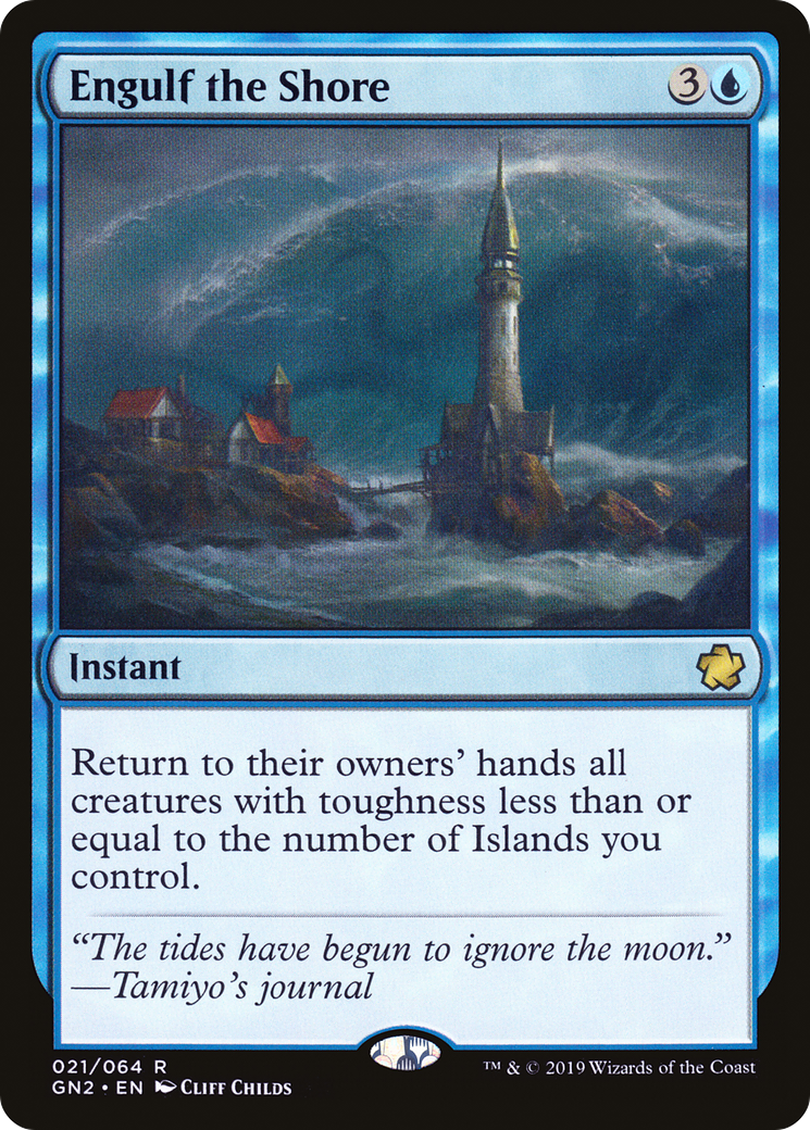 Engulf the Shore (GN2-021) [Game Night 2019]