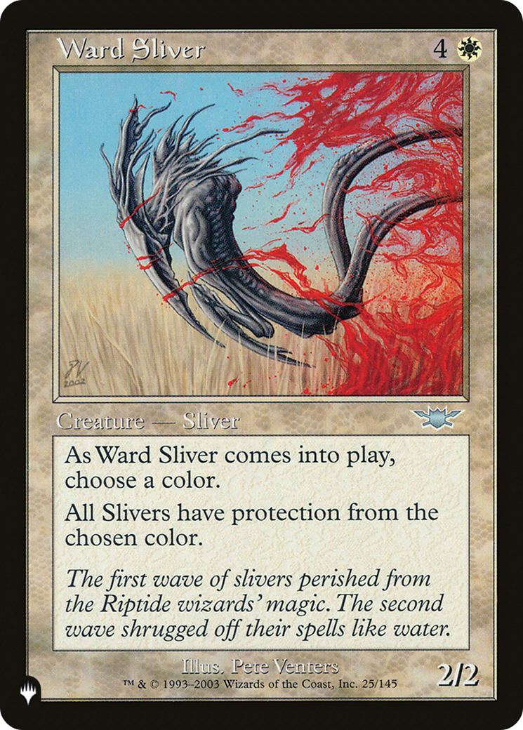 Ward Sliver (LIST-LGN-25) [The List]