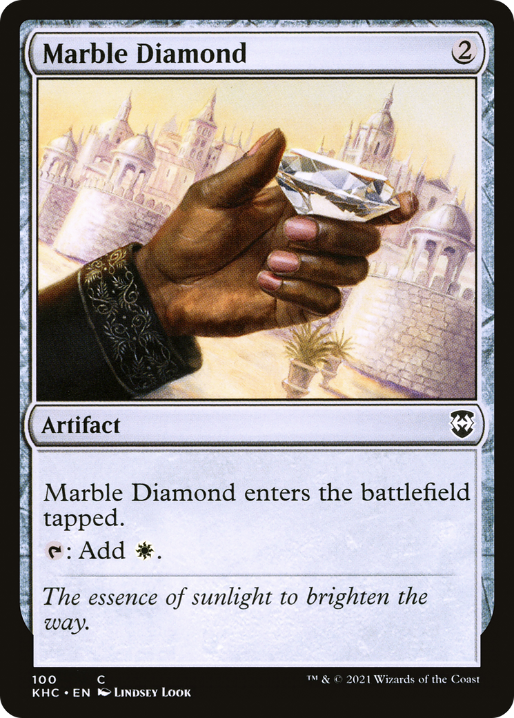 Marble Diamond (KHC-100) [Kaldheim Commander]