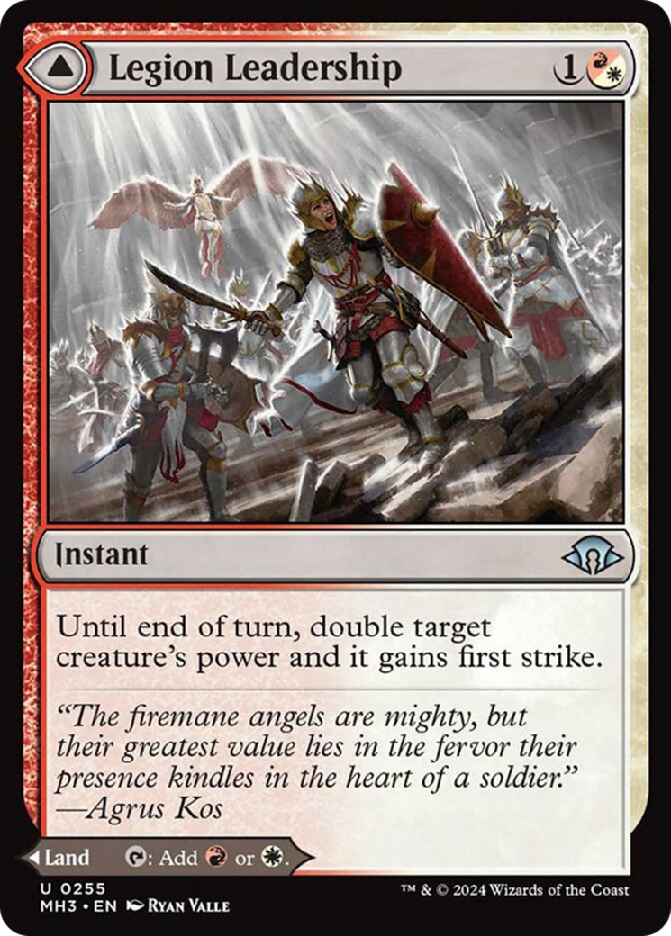 Legion Leadership // Legion Stronghold (MH3-255) [Modern Horizons 3]