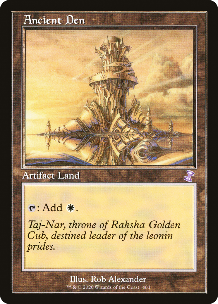 Ancient Den (TSR-403) [Time Spiral Remastered] Foil