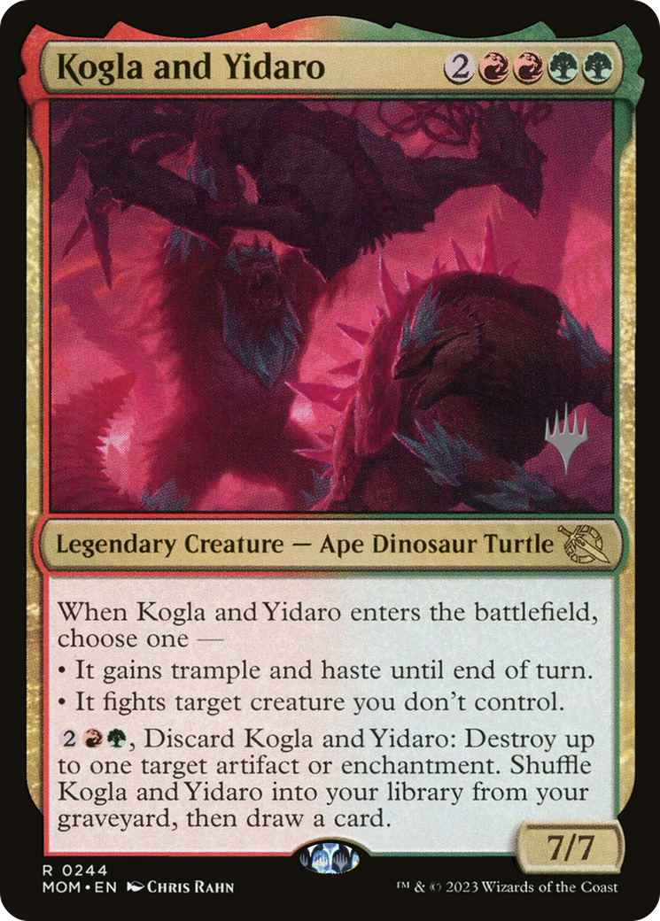 Kogla and Yidaro (PPMOM-244P) [March of the Machine Promos] Foil