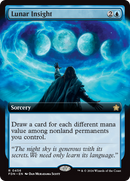 Lunar Insight (FDN-456) [Foundations]: (Extended Art) Foil