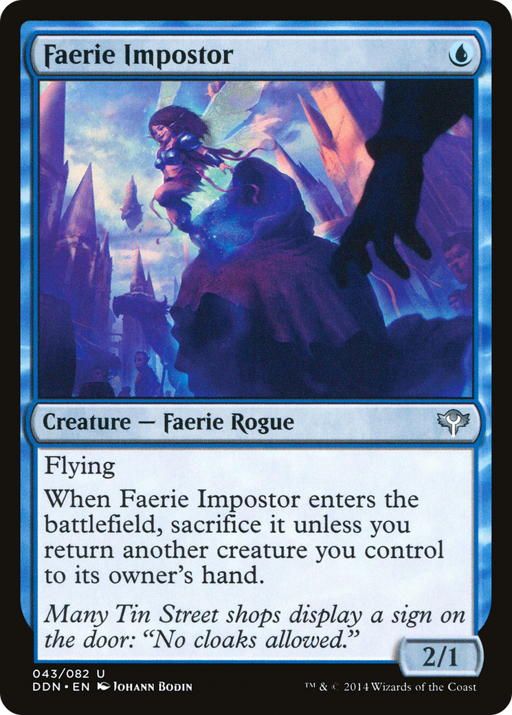 Faerie Impostor (DDN-043) [Duel Decks: Speed vs. Cunning]
