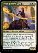 Crowd-Control Warden (MKM-193) [Murders at Karlov Manor] Foil