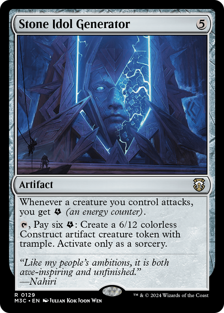 Stone Idol Generator (M3C-129) [Modern Horizons 3 Commander]