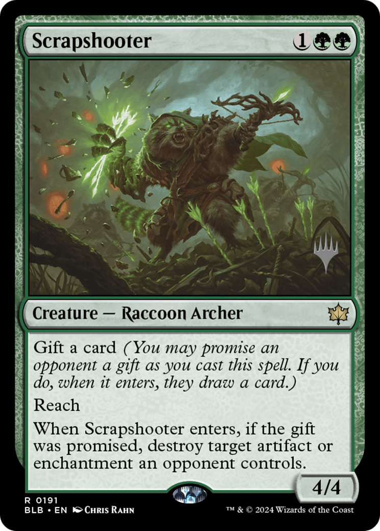 Scrapshooter (PPBLB-191P) [Bloomburrow Promos] Foil