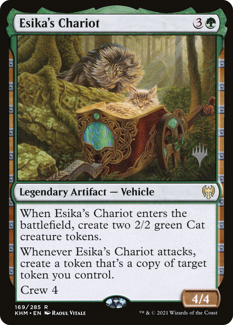 Esika's Chariot (PPKHM-169P) [Kaldheim Promos] Foil