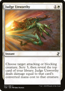 Judge Unworthy (TSR-021) [Time Spiral Remastered]
