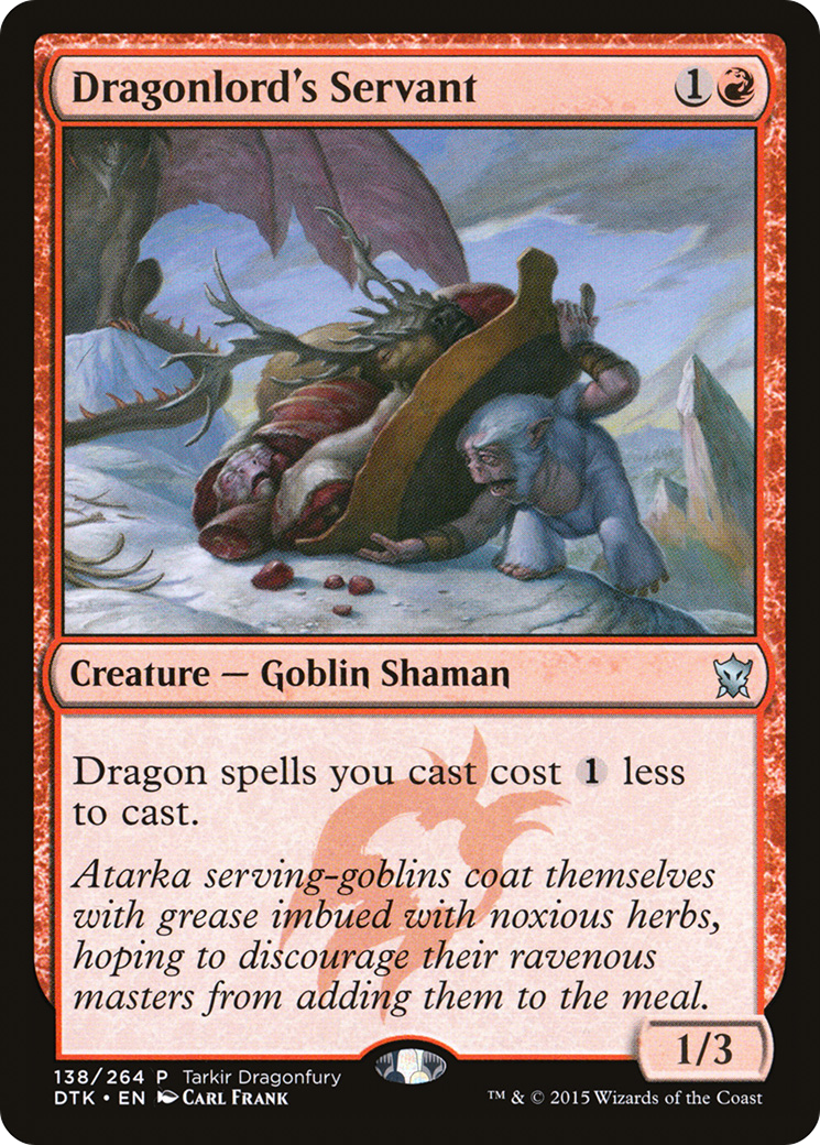 Dragonlord's Servant (TDP-138) [Tarkir Dragonfury]