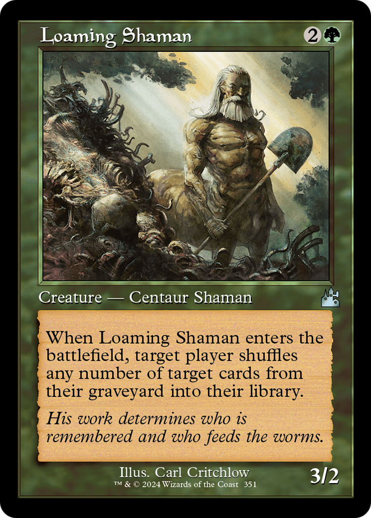 Loaming Shaman (RVR-351) [Ravnica Remastered]