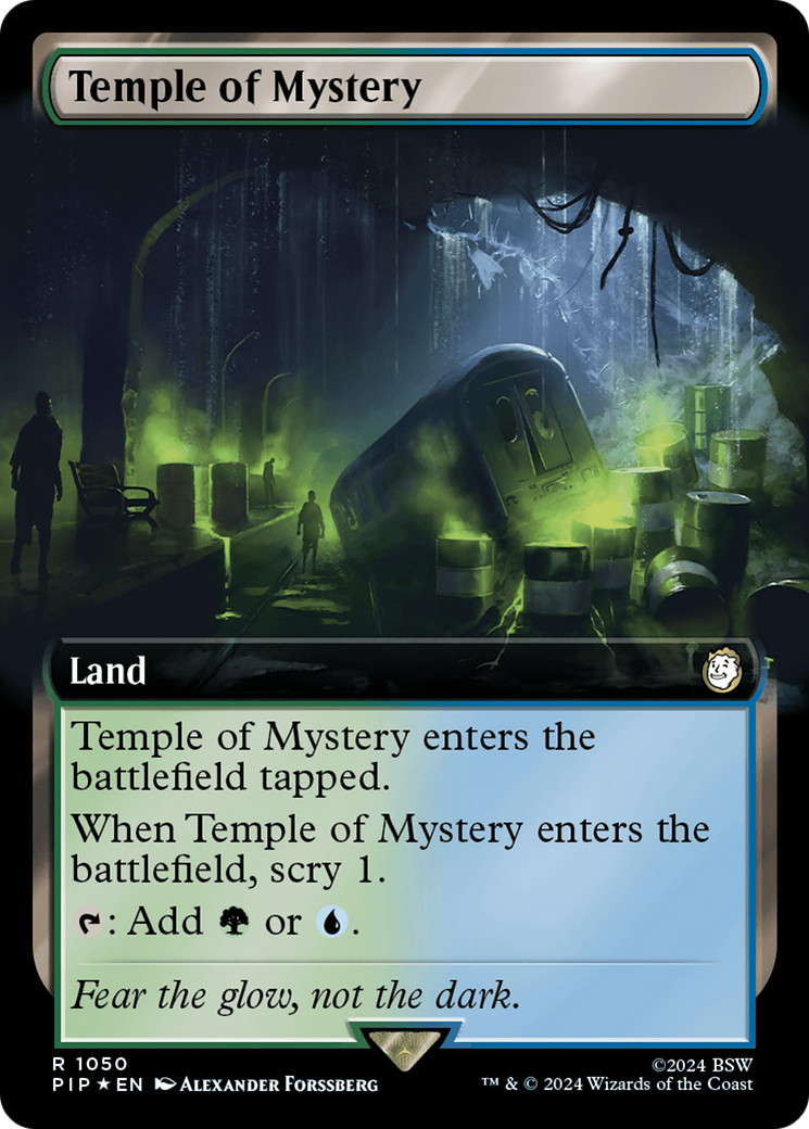 Temple of Mystery (PIP-1050) [Fallout]: (Extended Art) Foil
