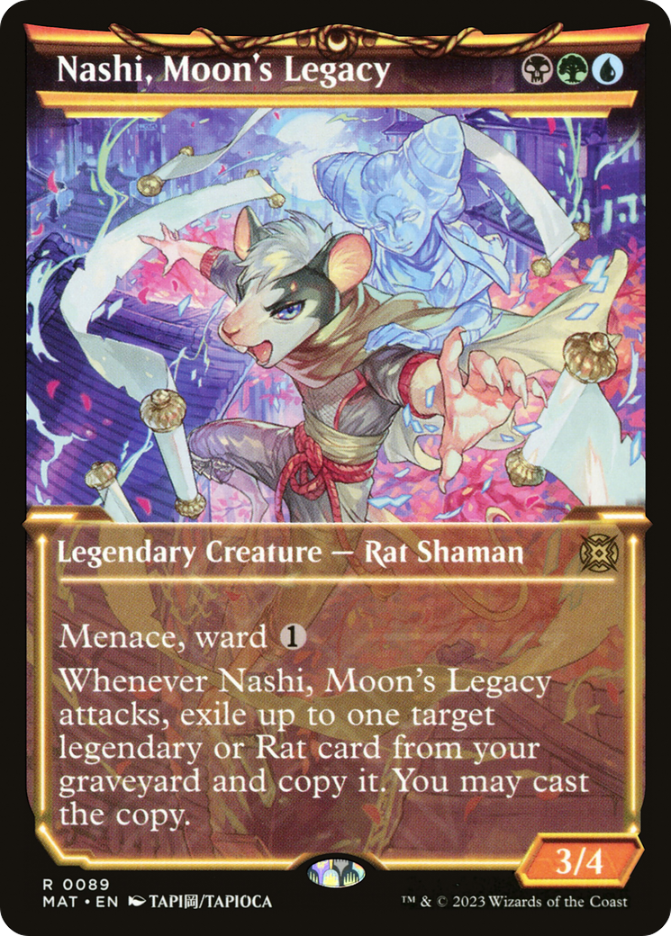 Nashi, Moon's Legacy (MAT-089) [March of the Machine: The Aftermath]: (Showcase)