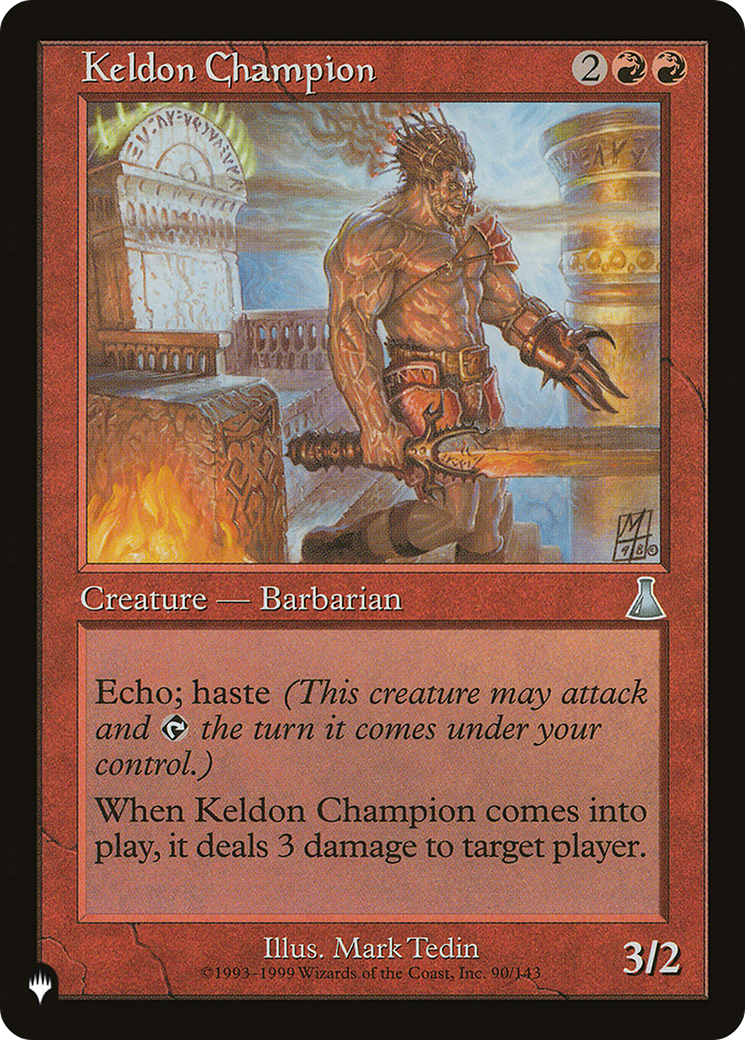 Keldon Champion (LIST-UDS-90) [The List]