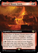 Fires of Mount Doom (LTR-392) [The Lord of the Rings: Tales of Middle-earth]: (Extended Art) Foil