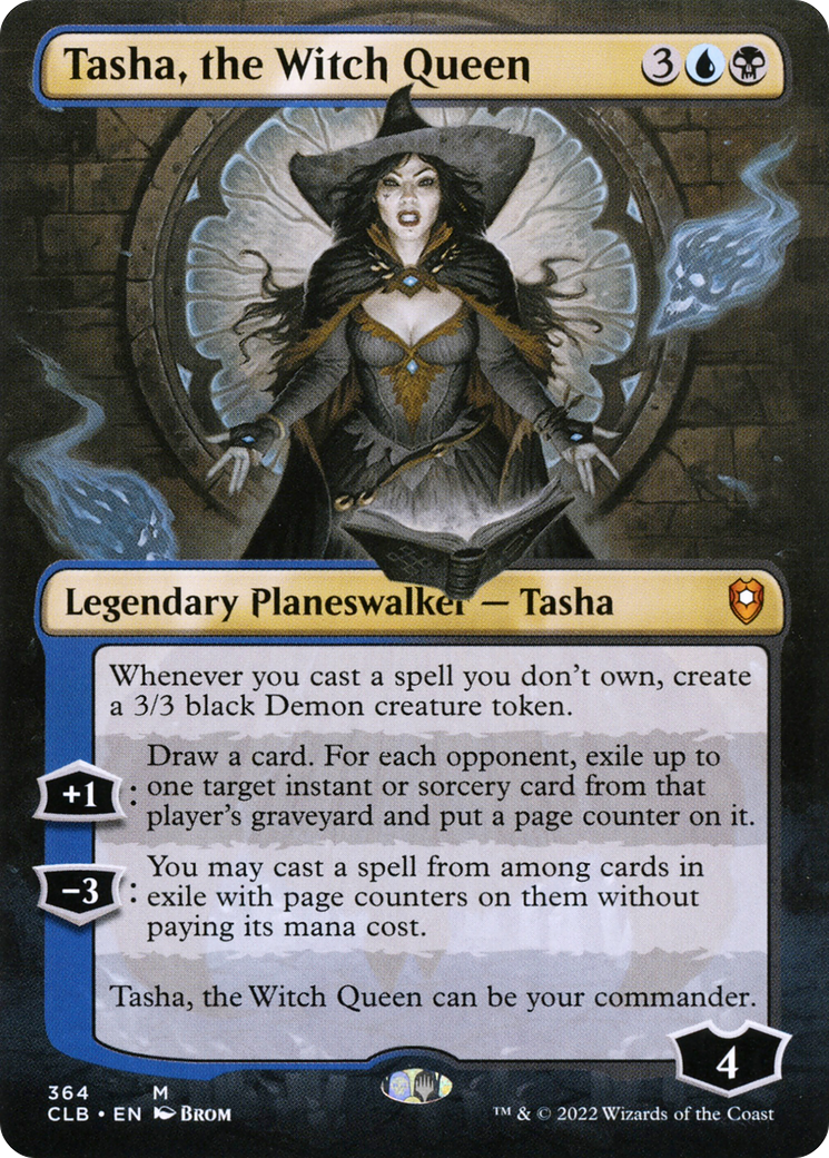 Tasha, the Witch Queen (Borderless) (CLB-364) [Commander Legends: Battle for Baldur's Gate]
