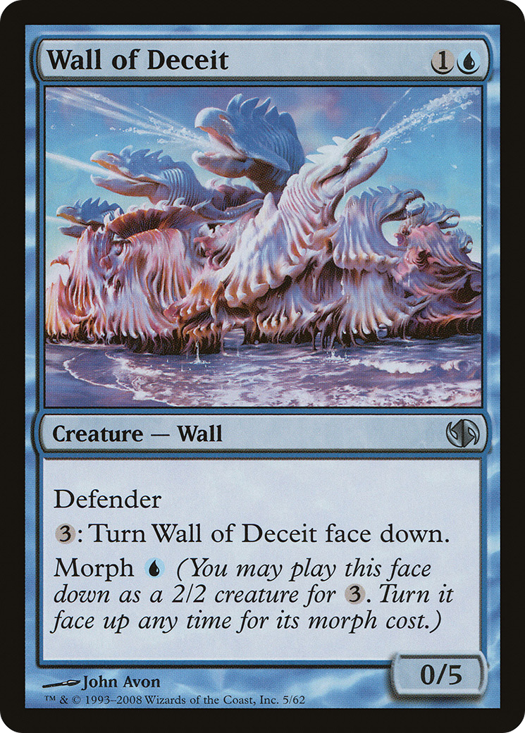 Wall of Deceit (DD2-005) [Duel Decks: Jace vs. Chandra]