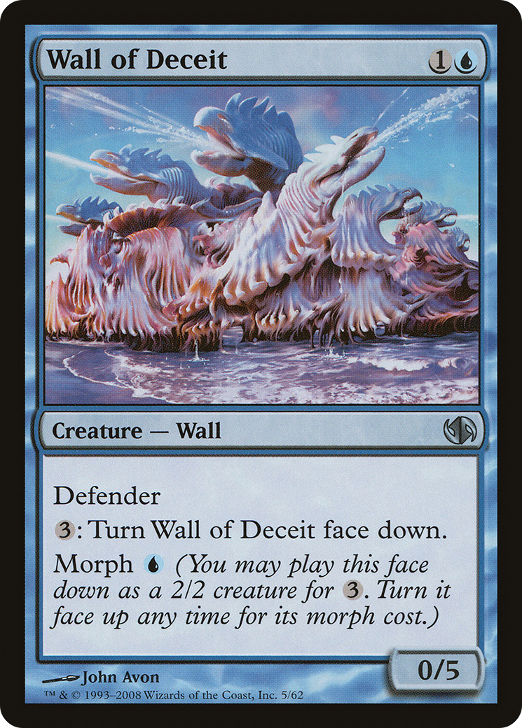 Wall of Deceit (DD2-005) [Duel Decks: Jace vs. Chandra]