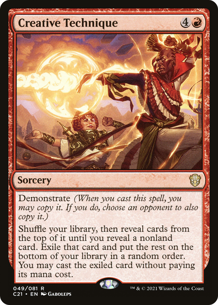 Creative Technique (C21-049) [Commander 2021]