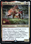 Mabel, Heir to Cragflame (PRE-224) [Bloomburrow Promos] Foil