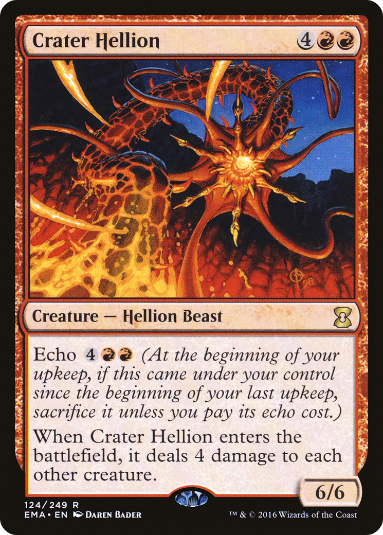 Crater Hellion (EMA-124) [Eternal Masters] Foil