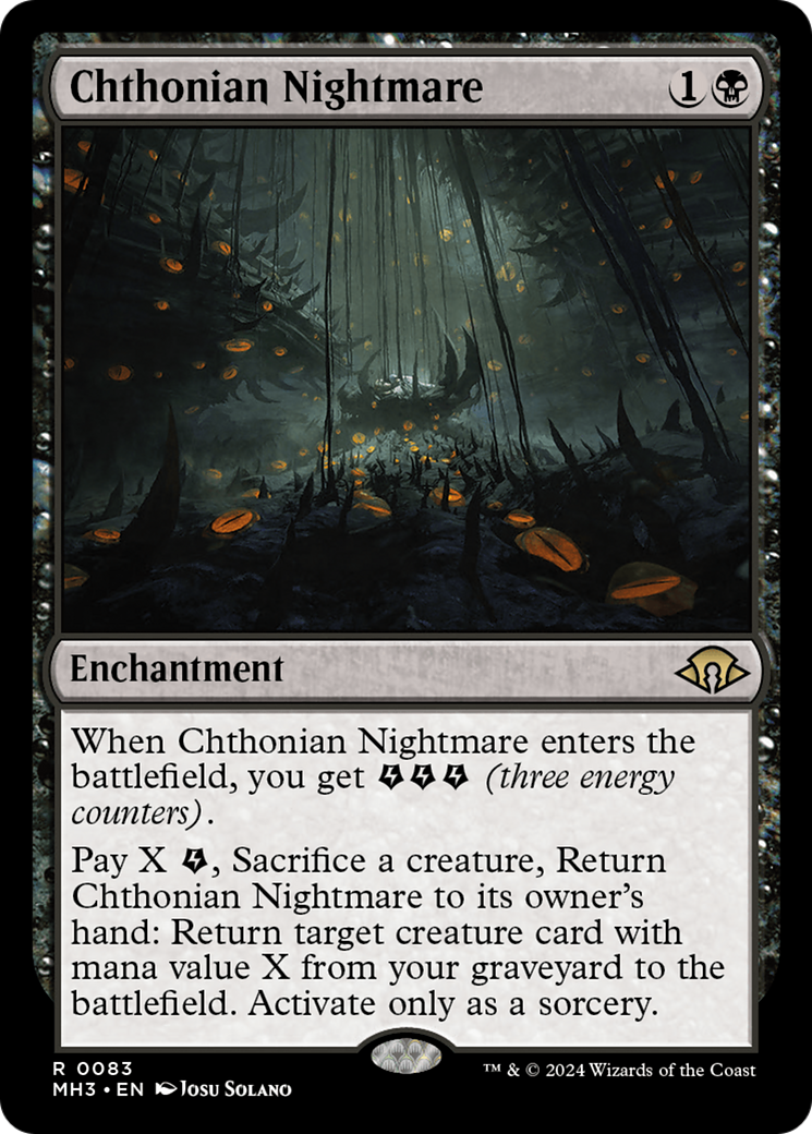 Chthonian Nightmare (MH3-083) [Modern Horizons 3]