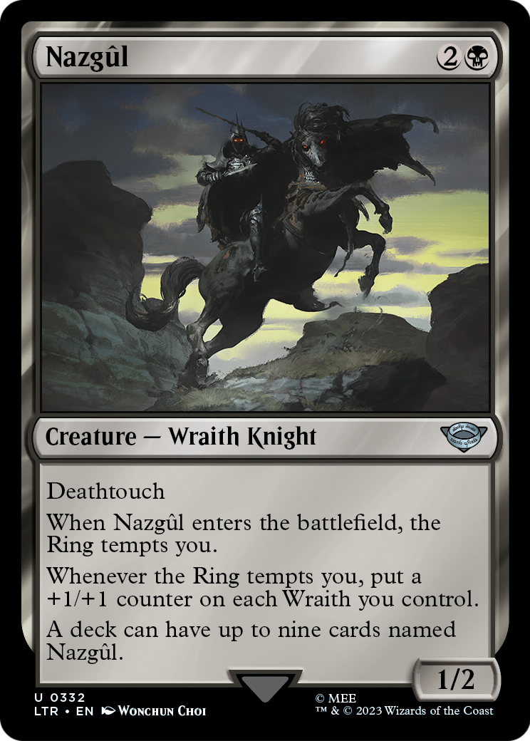 Nazgul (LTR-332) [The Lord of the Rings: Tales of Middle-earth] Foil