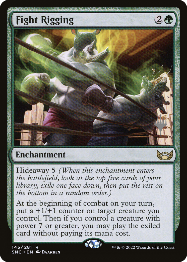 Fight Rigging (PPSNC-145P) [Streets of New Capenna Promos] Foil
