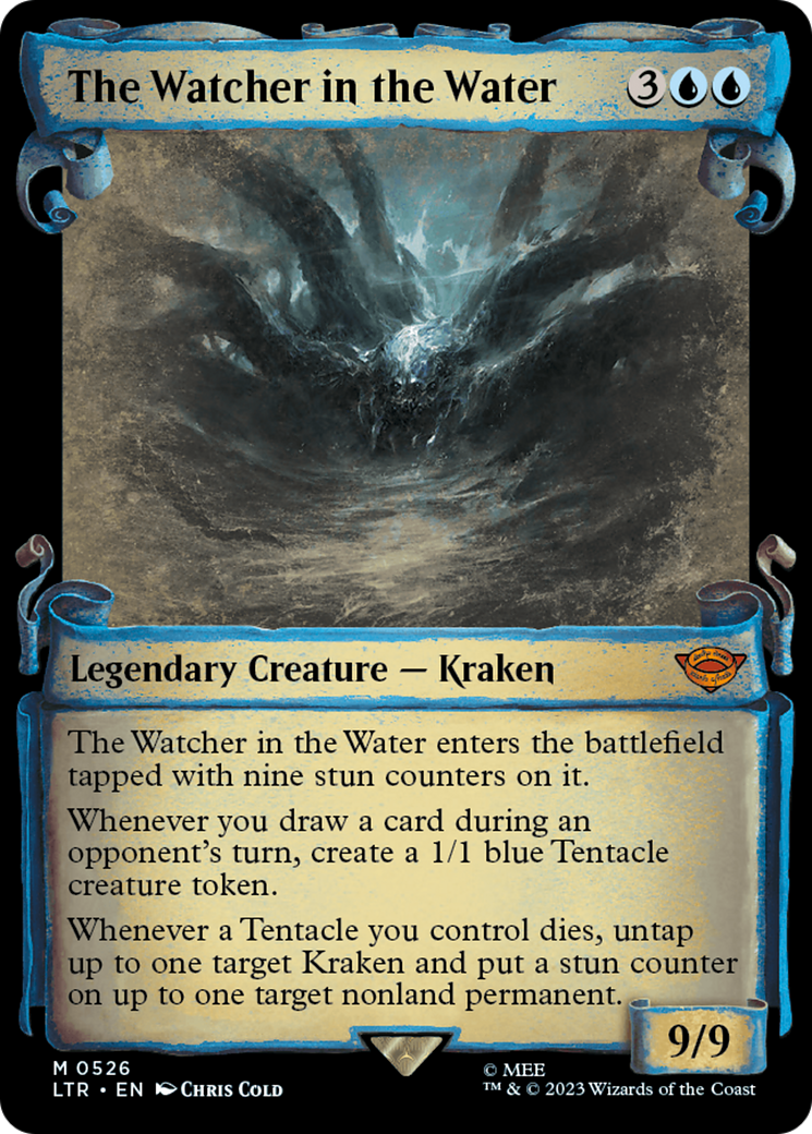 The Watcher in the Water (LTR-526) [The Lord of the Rings: Tales of Middle-earth]: (Showcase)