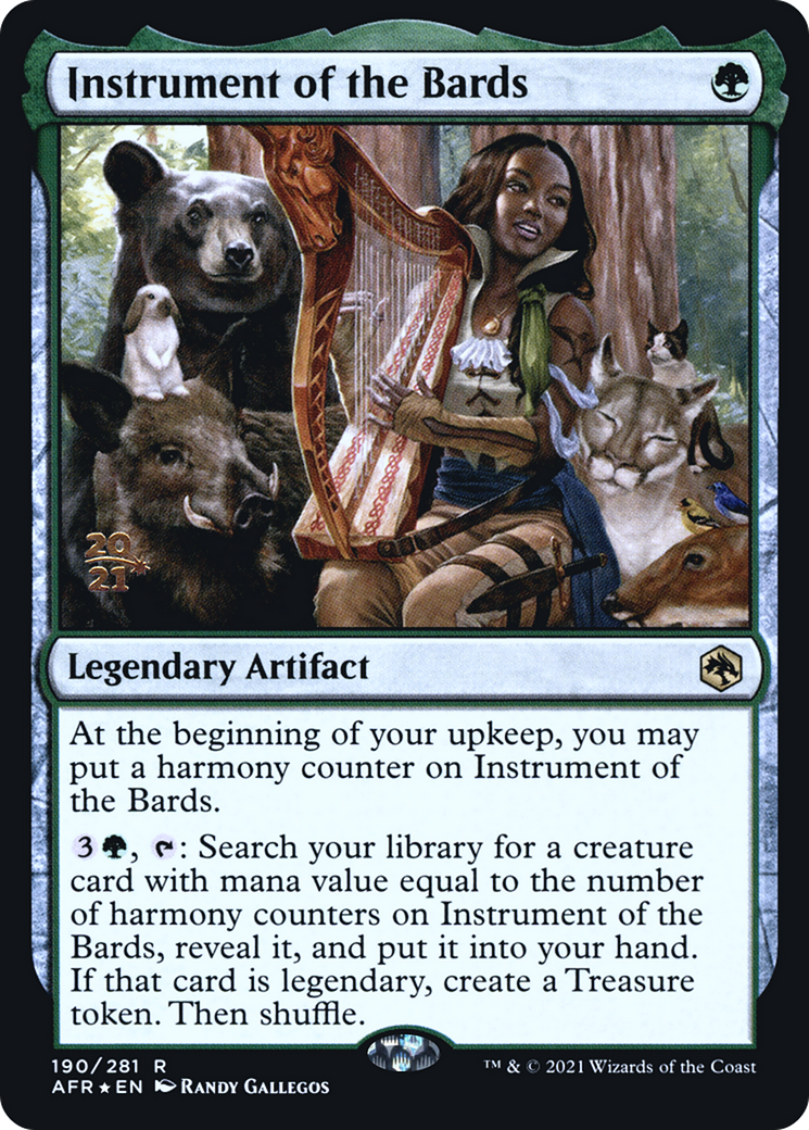 Instrument of the Bards (PRE-190S) [Adventures in the Forgotten Realms Promos] Foil