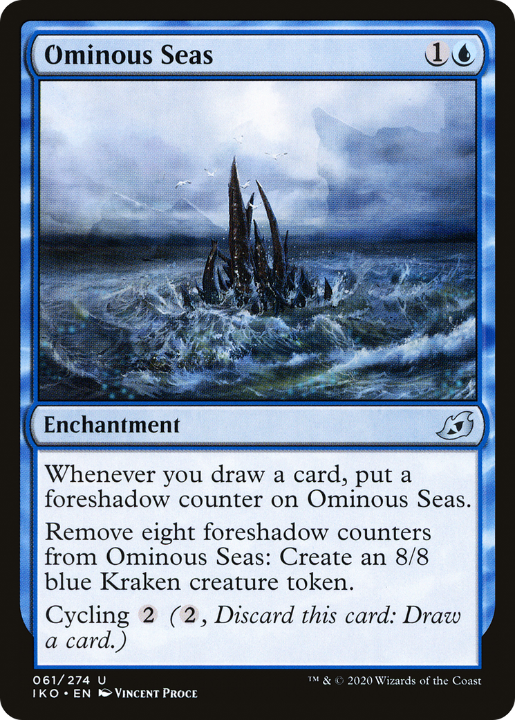 Ominous Seas (IKO-061) [Ikoria: Lair of Behemoths] Foil