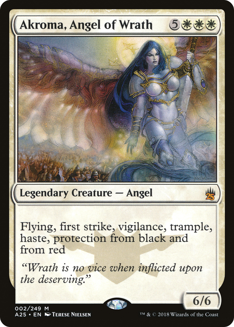 Akroma, Angel of Wrath (A25-002) [Masters 25]