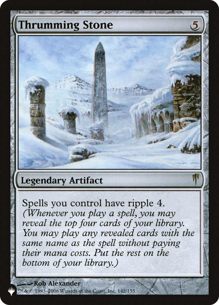 Thrumming Stone (LIST-CSP-142) [The List]