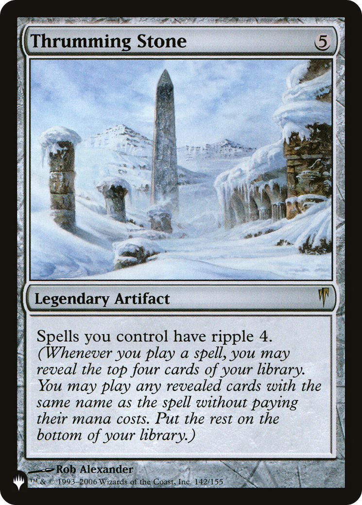 Thrumming Stone (LIST-CSP-142) [The List]