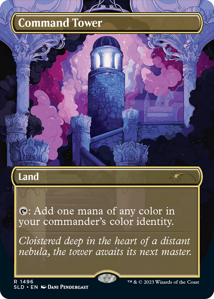 Command Tower (SLD-1496) [Secret Lair Drop] (Borderless)