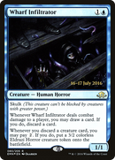 Wharf Infiltrator (PRE-80S) [Eldritch Moon Promos] Foil