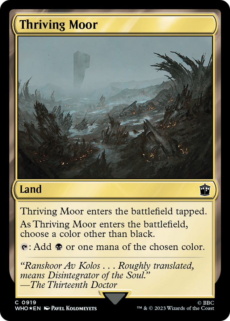Thriving Moor (WHO-919) [Doctor Who] Foil