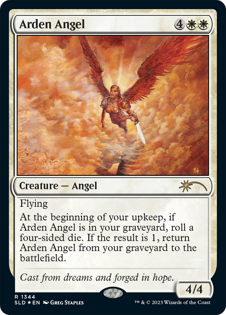 Arden Angel (SLD-1344) [Secret Lair Drop] Foil