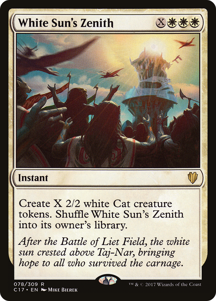 White Sun's Zenith (C17-078) [Commander 2017]