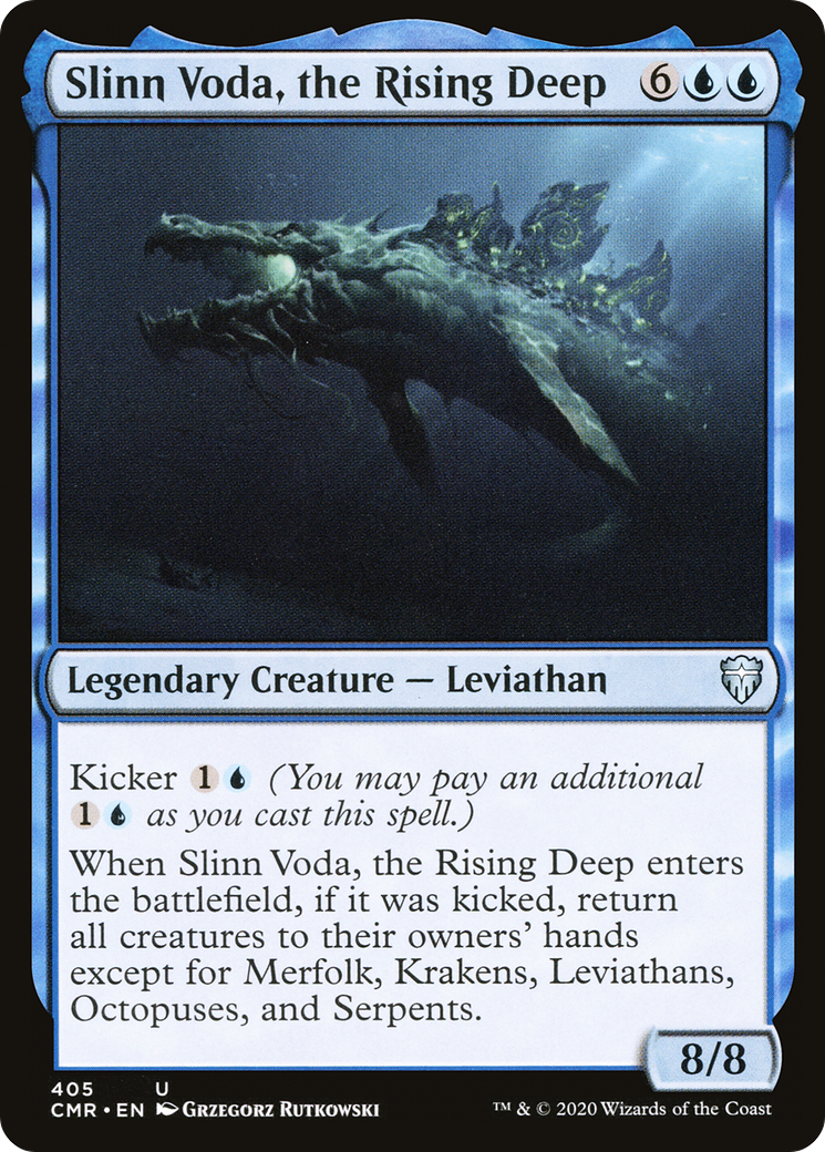 Slinn Voda, the Rising Deep (CMR-405) [Commander Legends]