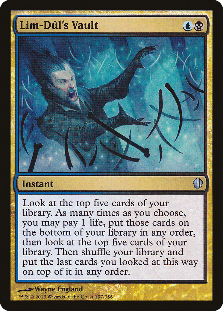 Lim-Dul's Vault (C13-197) [Commander 2013]